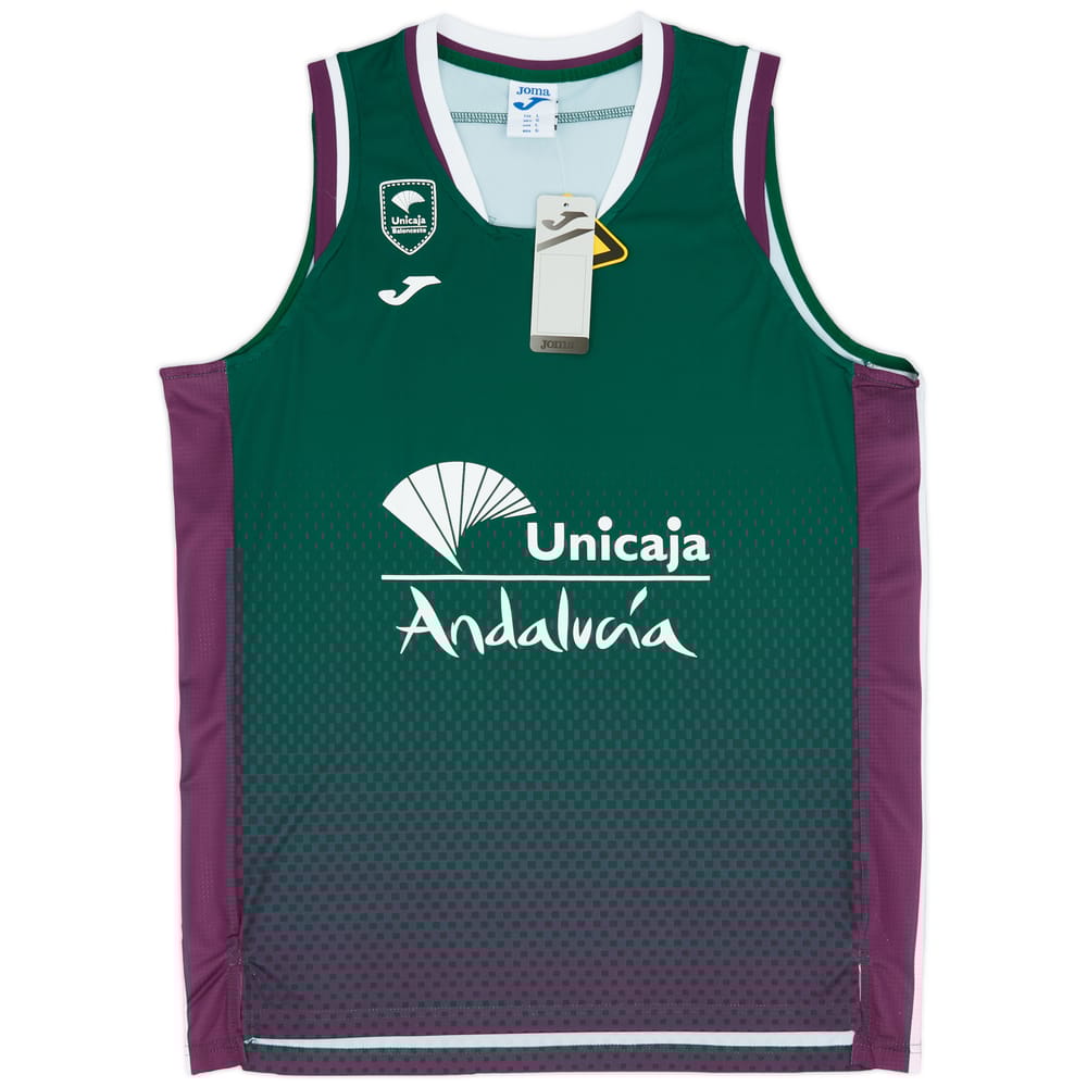 2019-20 Unicaja Baloncesto Malaga Home Basketball Jersey (M)