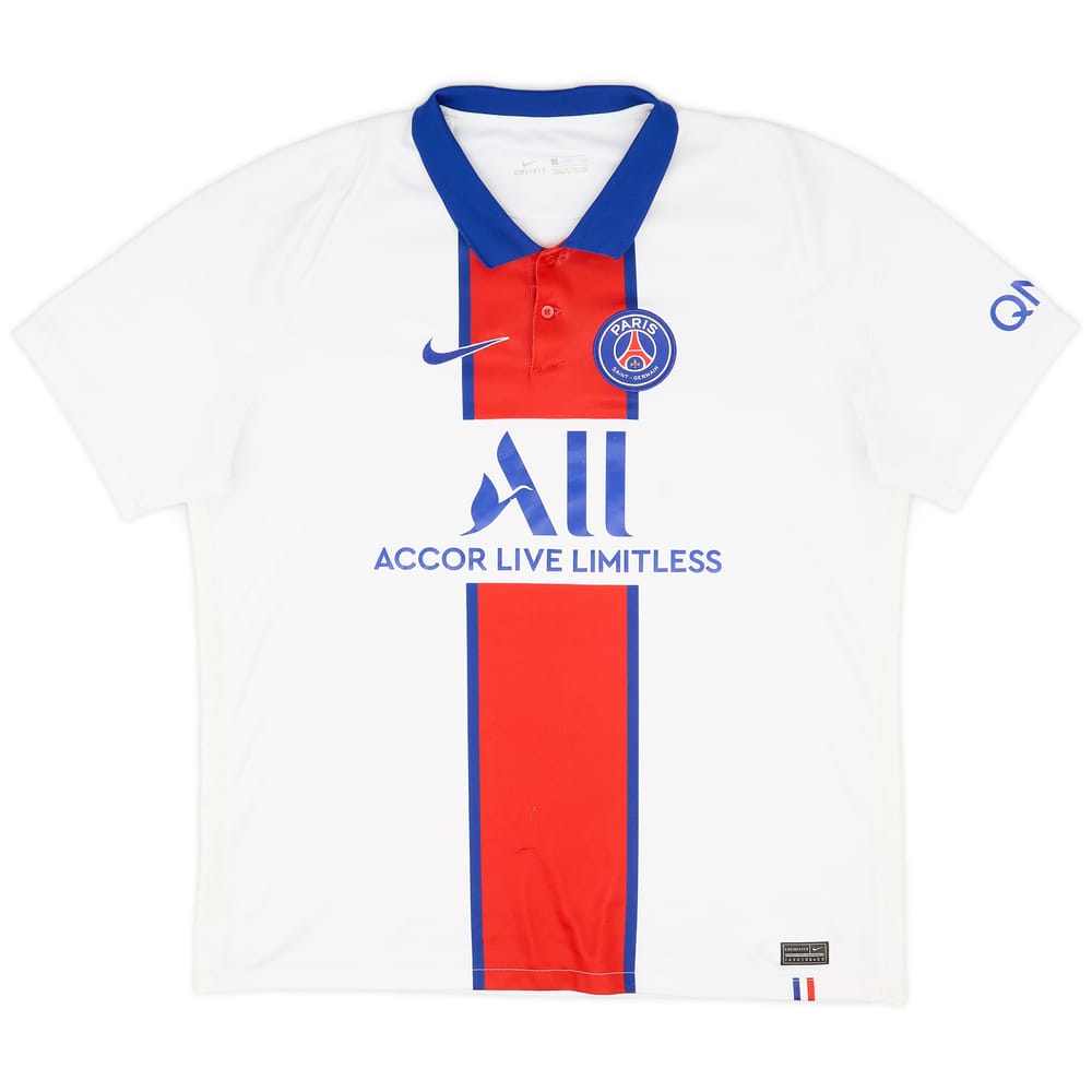 2020-21 Paris Saint-Germain Away Shirt - 6/10 - (XL)