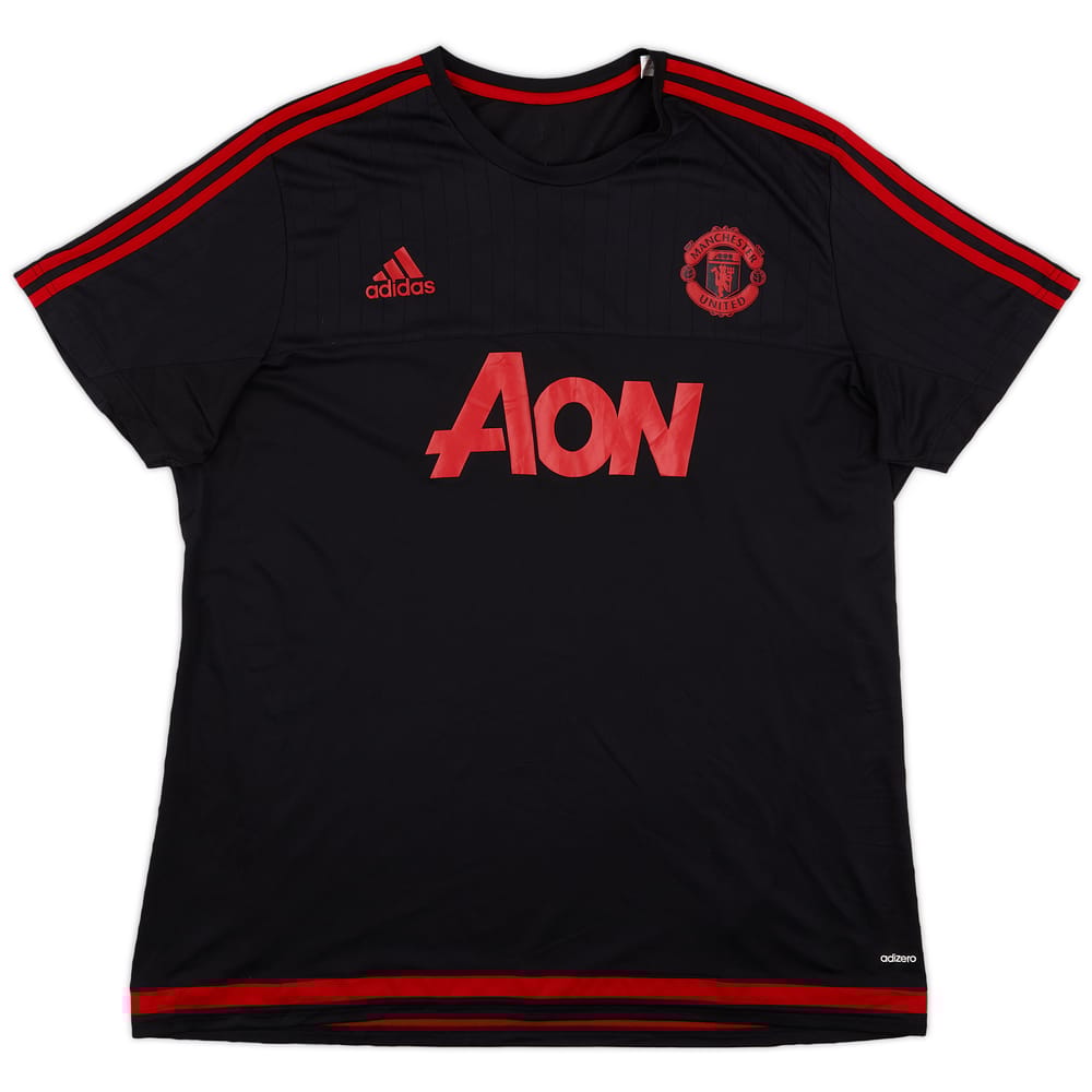 2015-16 Manchester United adidas Training Shirt - 9/10 - (XXL)