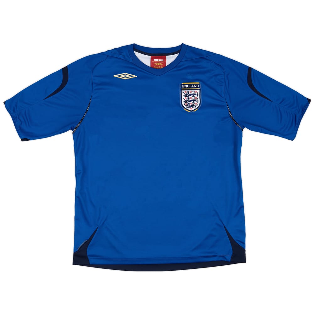 2006-08 England GK S/S Shirt - 5/10 - (XL)