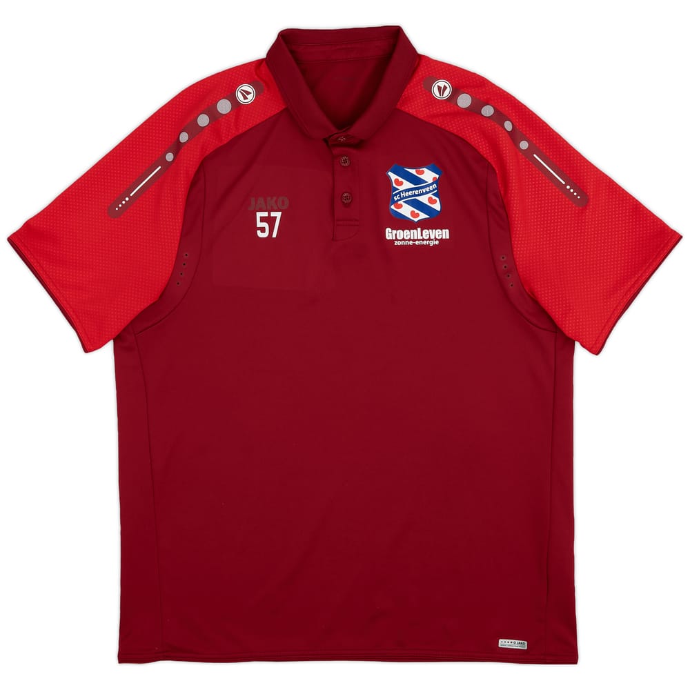 2017-18 Heerenveen Jako Player Issue Training Shirt #57 - 5/10 - (L)