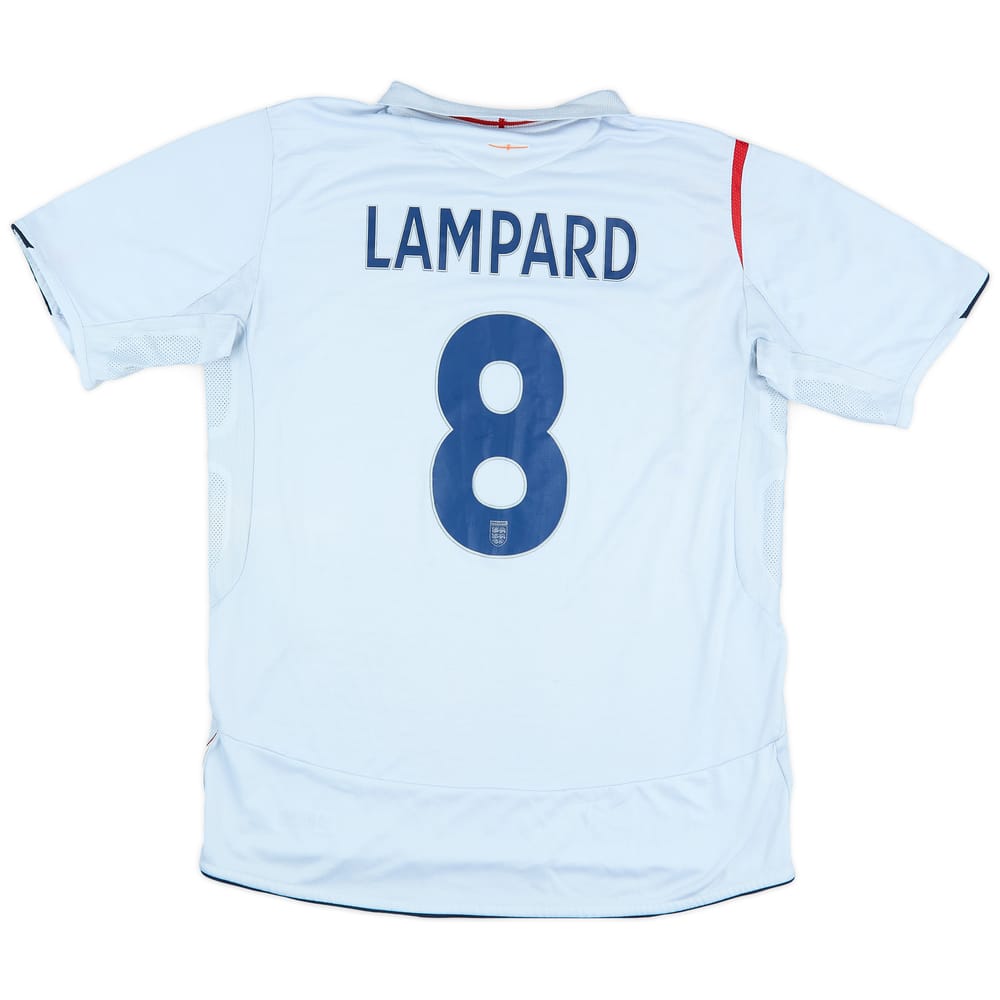 2005-07 England Home Shirt Lampard #8 - 4/10 - (M)