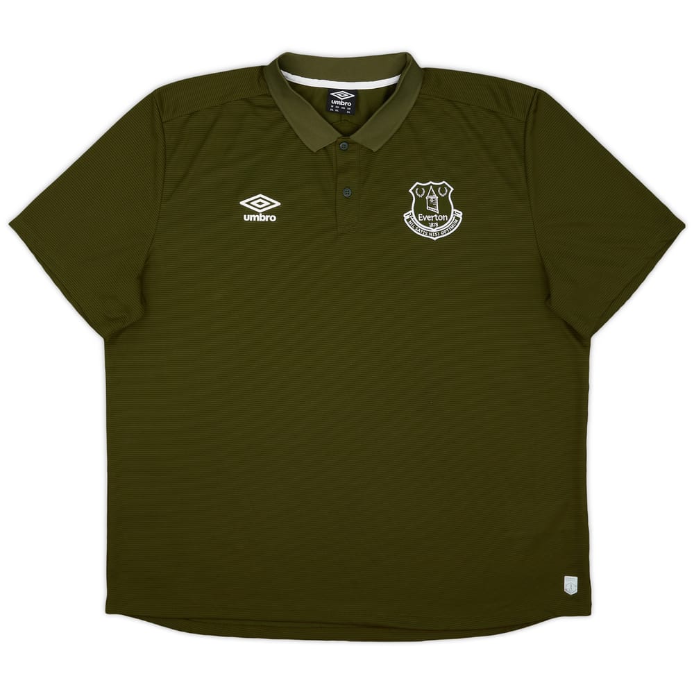 2018-19 Everton Umbro Polo Shirt - 7/10 - (3XL)