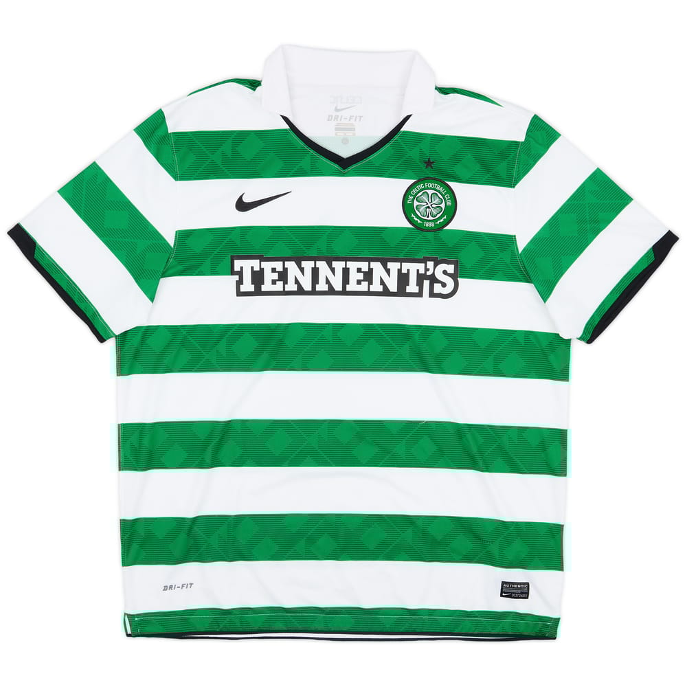 2010-12 Celtic Home Shirt - 8/10 - (XL)