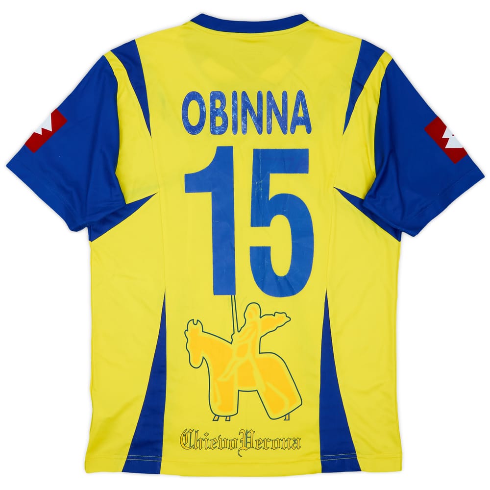 2006-07 Chievo Verona Home Shirt Obinna #15 - 6/10 - (XXL)