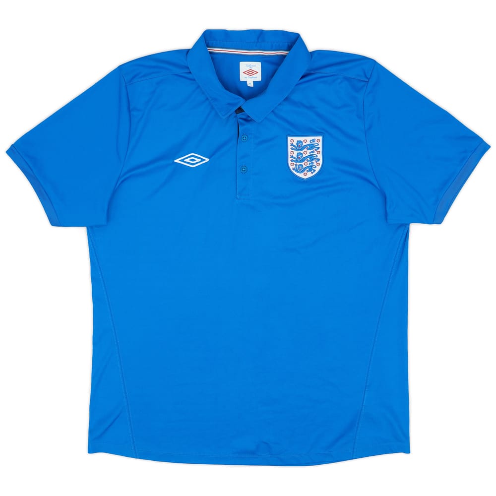 2009-10 England Umbro Polo Shirt - 6/10 - (XL)