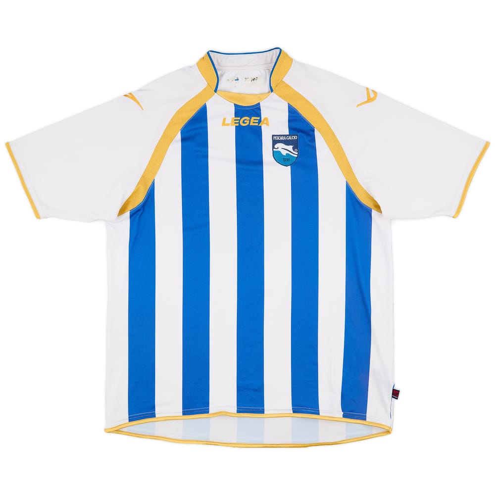 2010-11 Pescara Home Shirt - 6/10 - (XL)