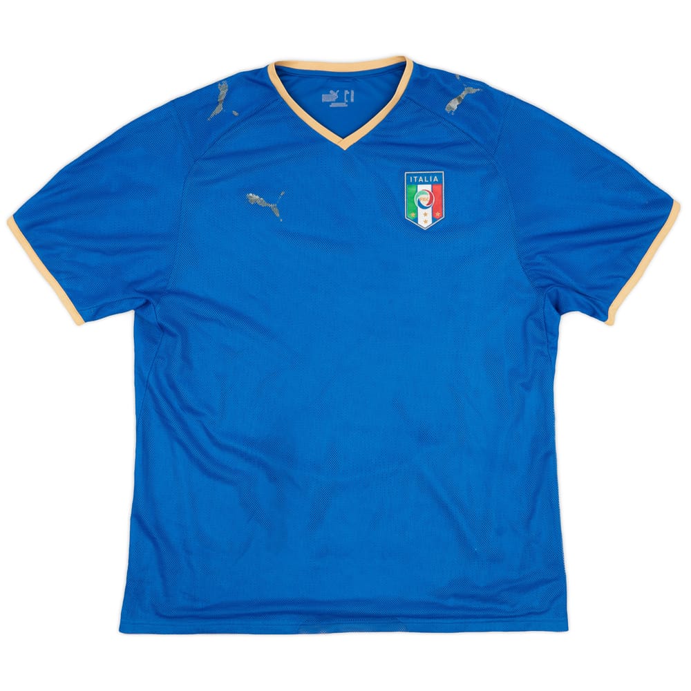 2007-08 Italy Home Shirt - 3/10 - (XL)