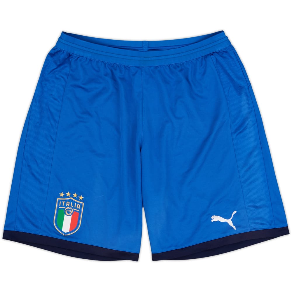 2018-19 Italy Alternate Home Shorts - 9/10 - (M)