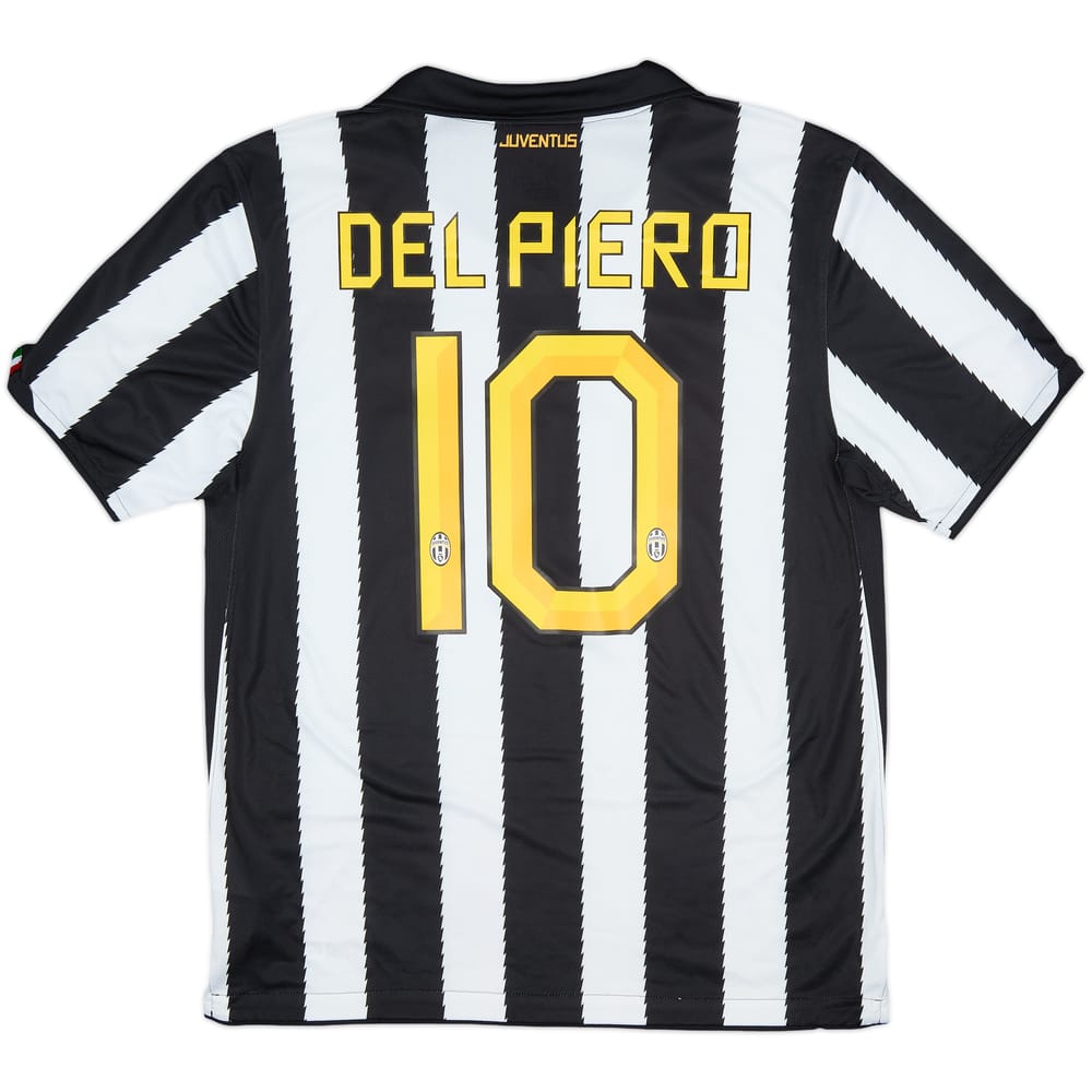 2010-11 Juventus Local Camiseta Del Piero #10 - 8/10 - (L)