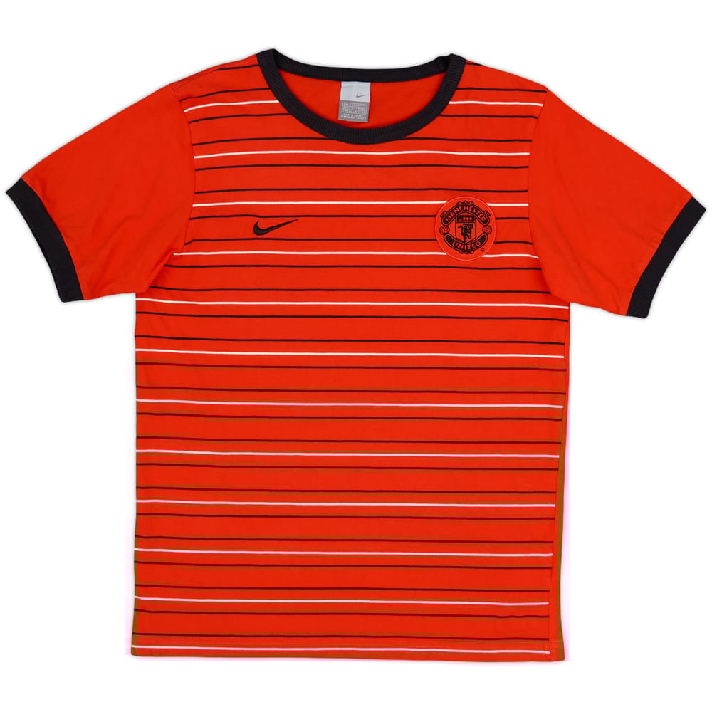 2004-05 Manchester United Nike Cotton Tee - 9/10 - (M)