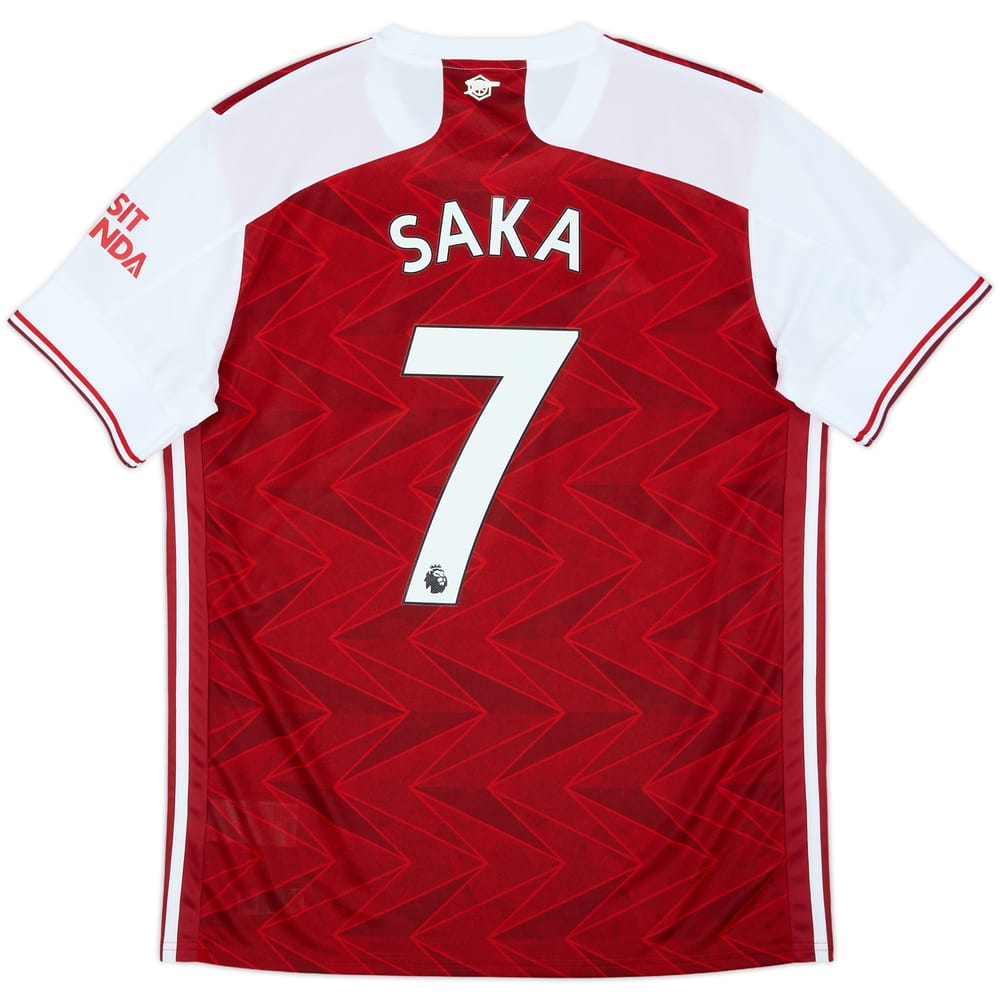 2020-21 Arsenal Home Shirt Saka #7 (L)