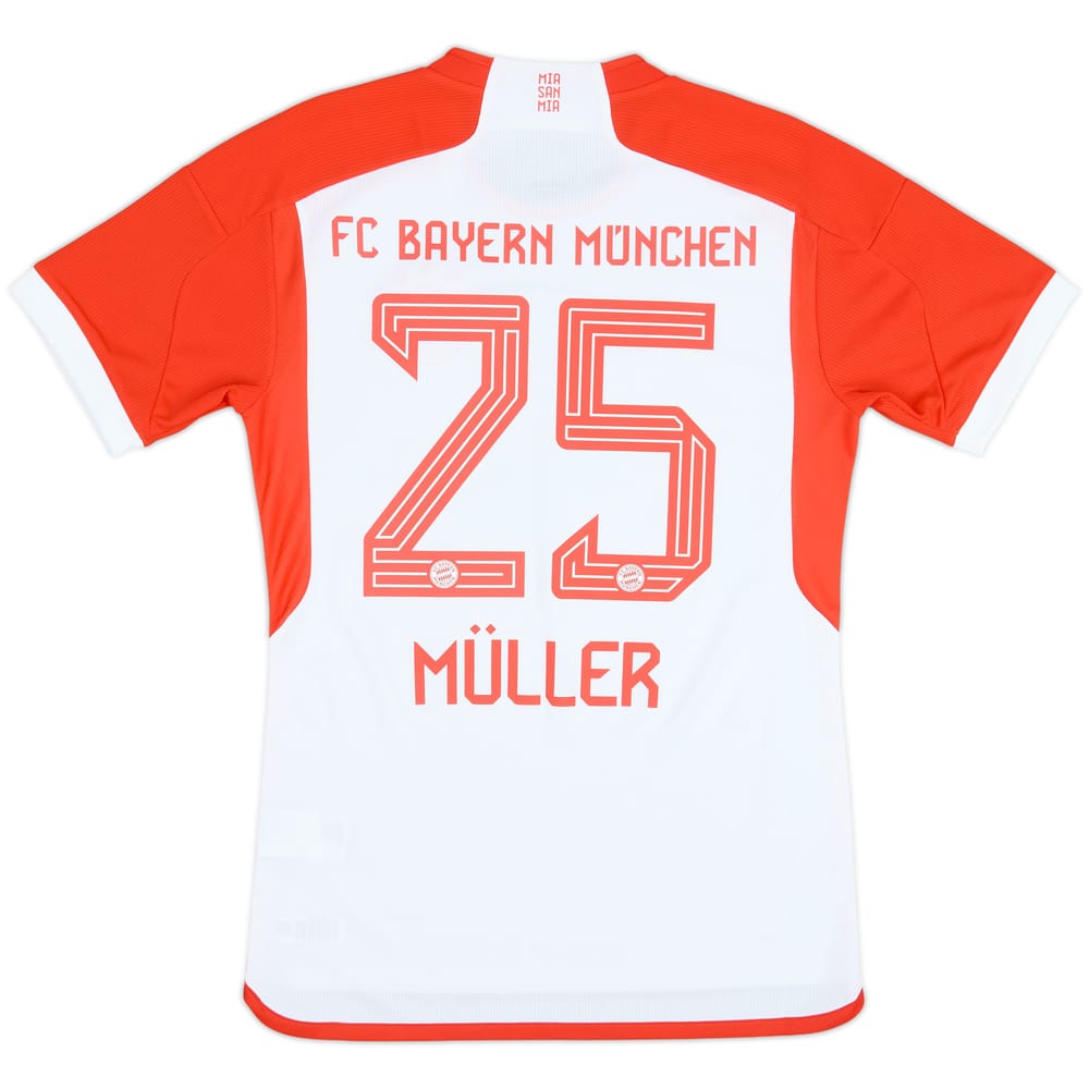 Camiseta de local del Bayern Munich 2023-24 Muller #25 - 8/10 - (S)