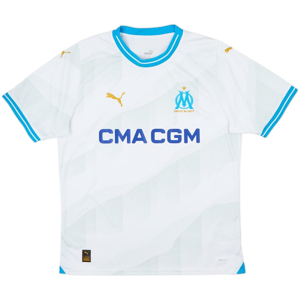 2023-24 Olympique de Marsella Camiseta Local - 10/10 - (L)