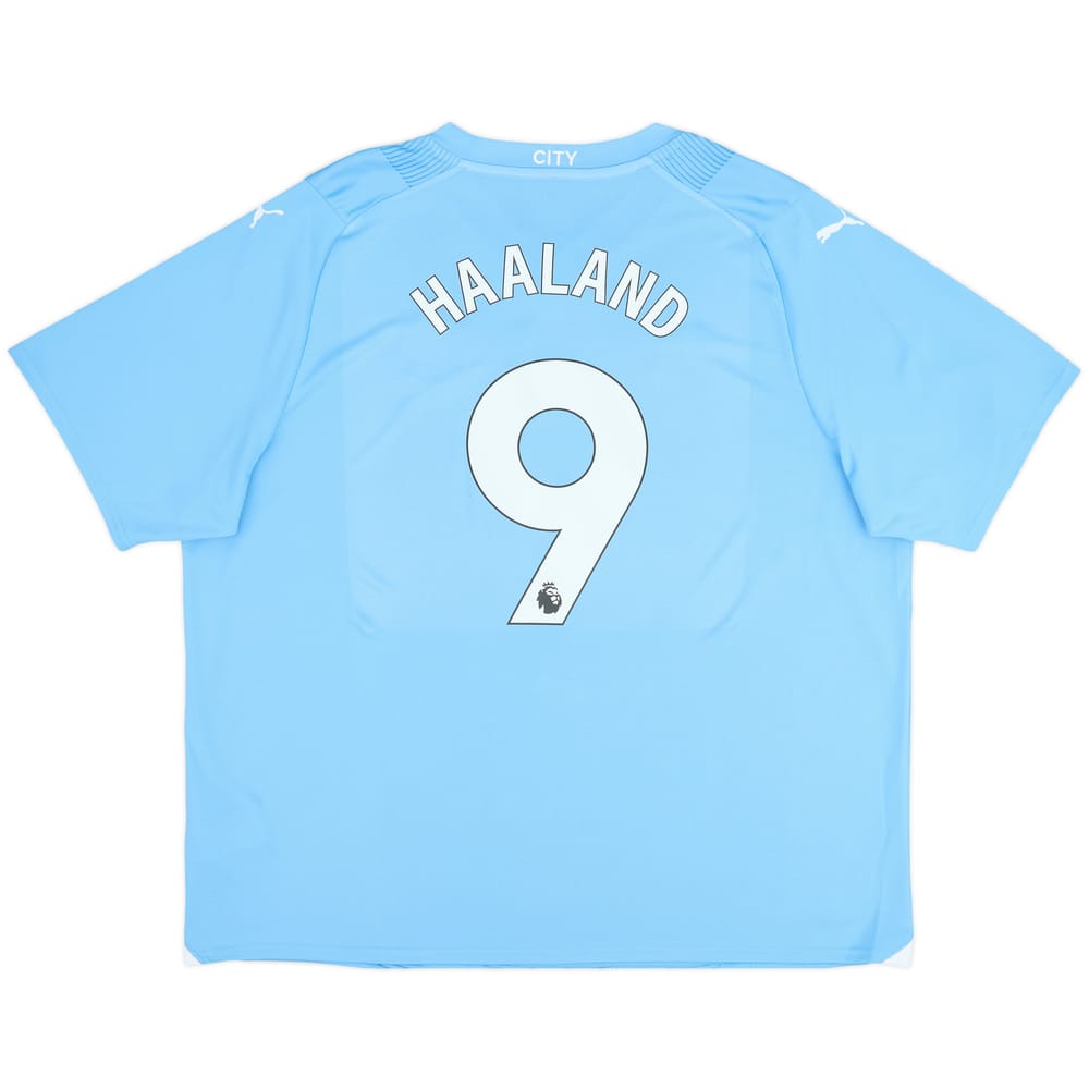 2023-24 Manchester City Home Shirt Haaland #9 - 10/10 - (3XL)
