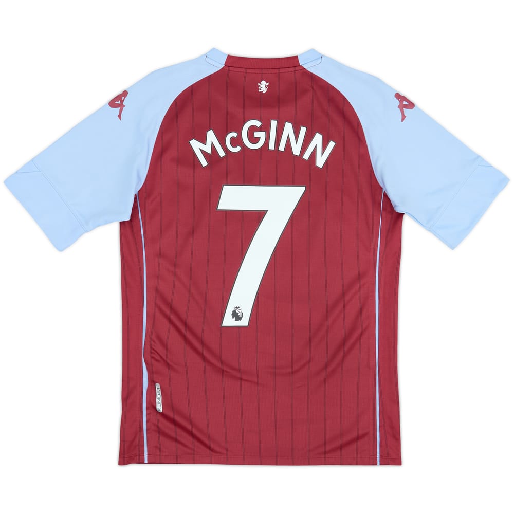 2020-21 Aston Villa Home Shirt McGinn #7 - 9/10 - (S)