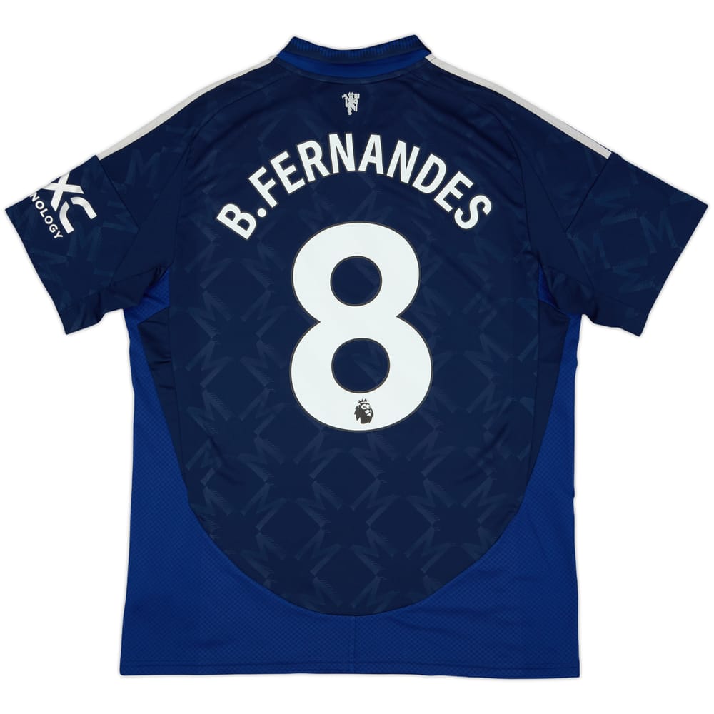 2024-25 Manchester United Away Shirt B.Fernandes #8 - 10/10 - (L)
