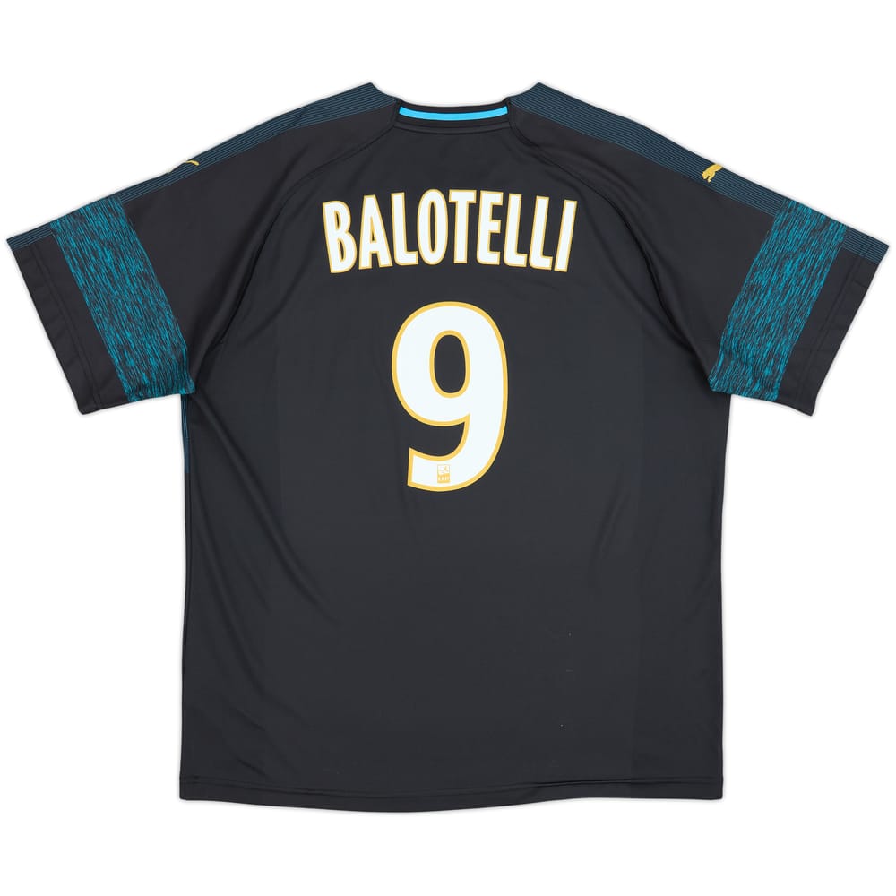 2018-19 Olympique Marseille Away Shirt Balotelli #9 - 10/10 - (XL)