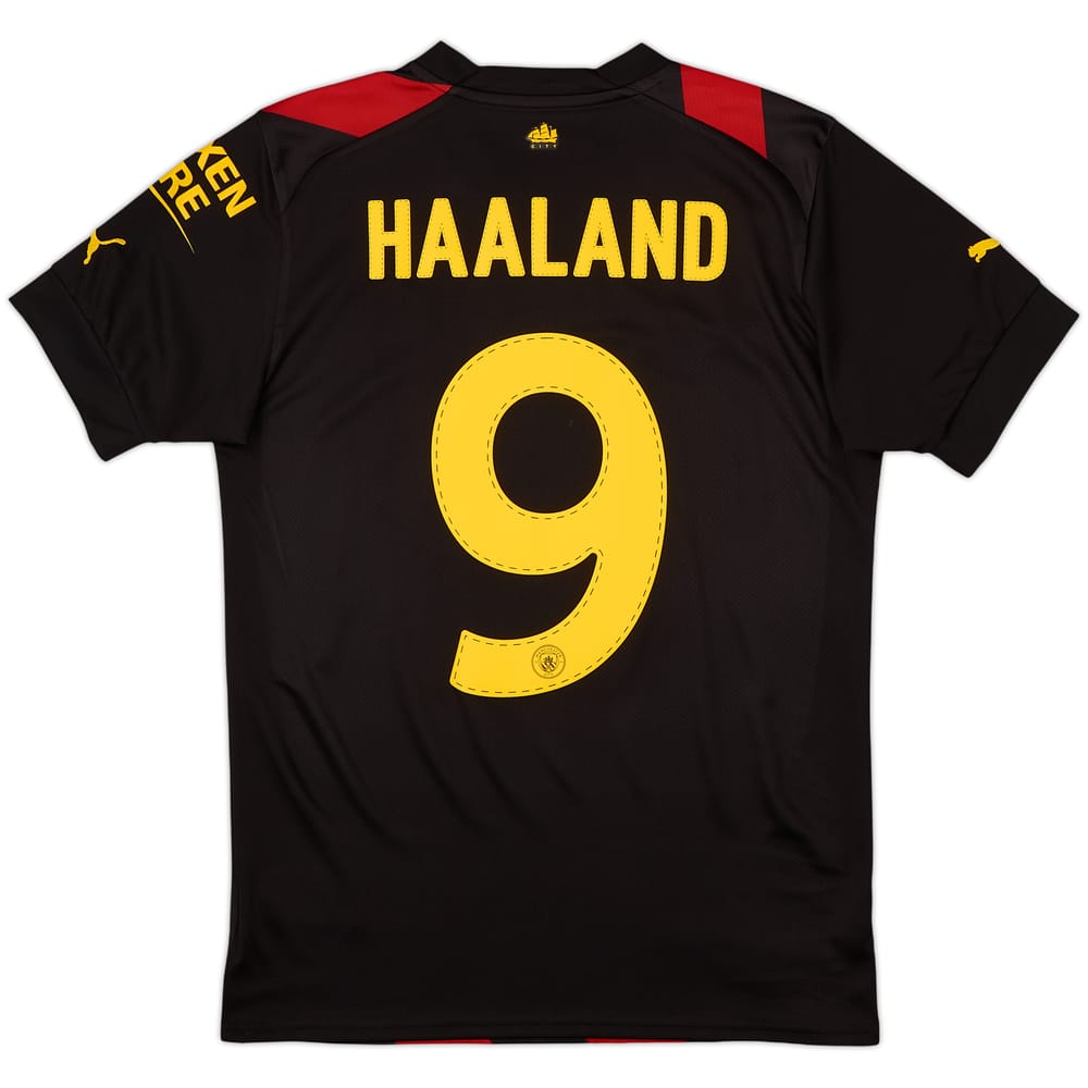 2022-23 Manchester City Camiseta Visitante Haaland #9 - 9/10 - (S)