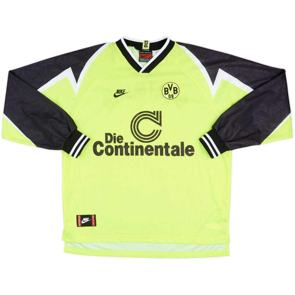 Camiseta L/S de local del Borussia Dortmund 1995-96 - 7/10 - (XXL)