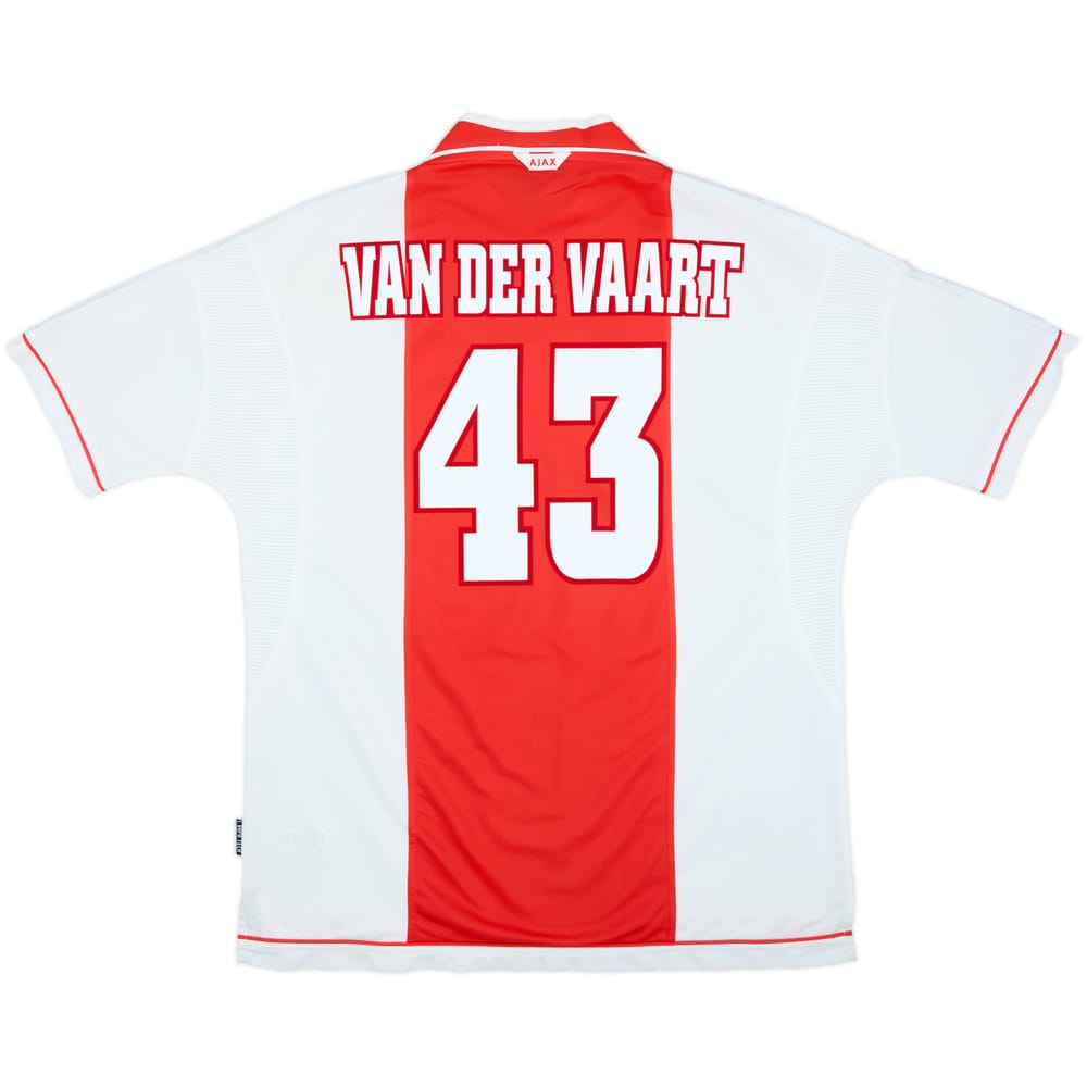 Camiseta de local del Ajax 1999-00 Van Der Vaart #43 - 8/10 - (XXL)