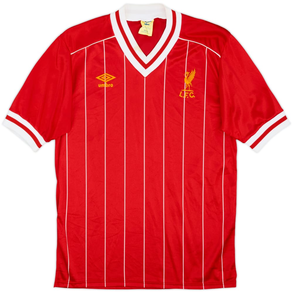 1982-85 Liverpool Home Shirt - 8/10 - (M)