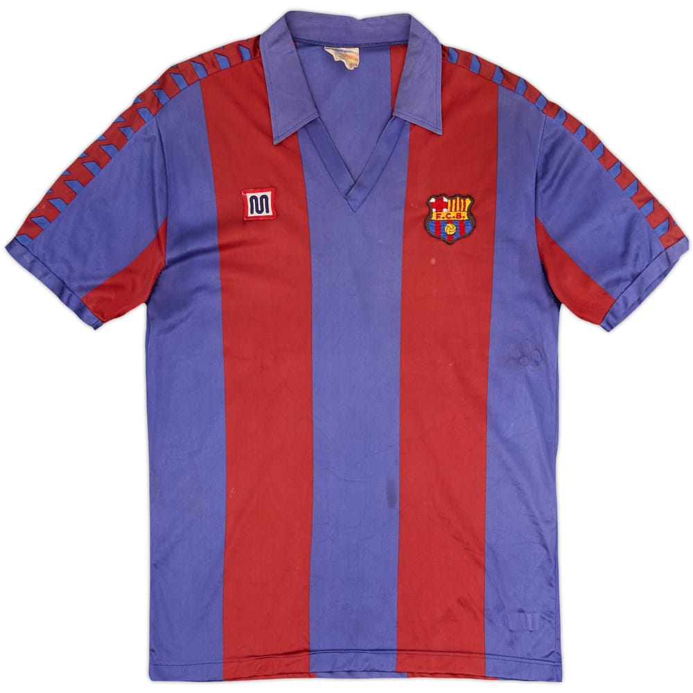 1984-89 Barcelona Home Shirt - 4/10 - (L)