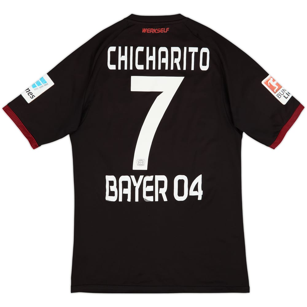 2016-17 Bayer Leverkusen Home Shirt Chicharito #7 - 5/10 - (S)
