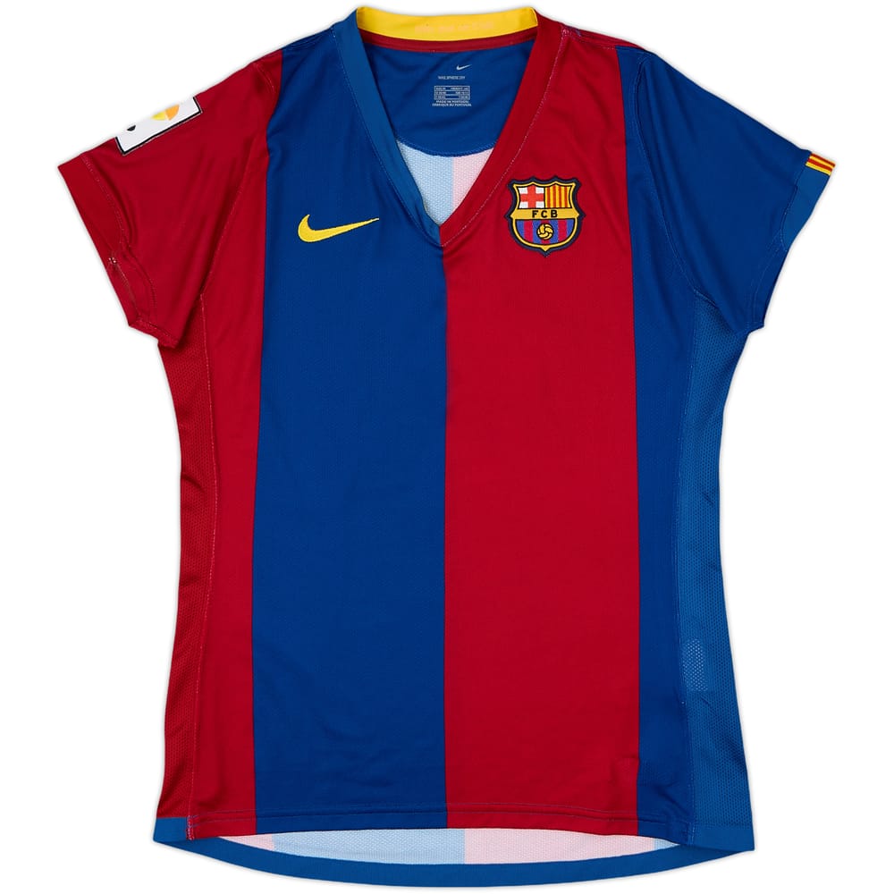 2006-07 Barcelona Home Shirt - 9/10 - (Women's M)