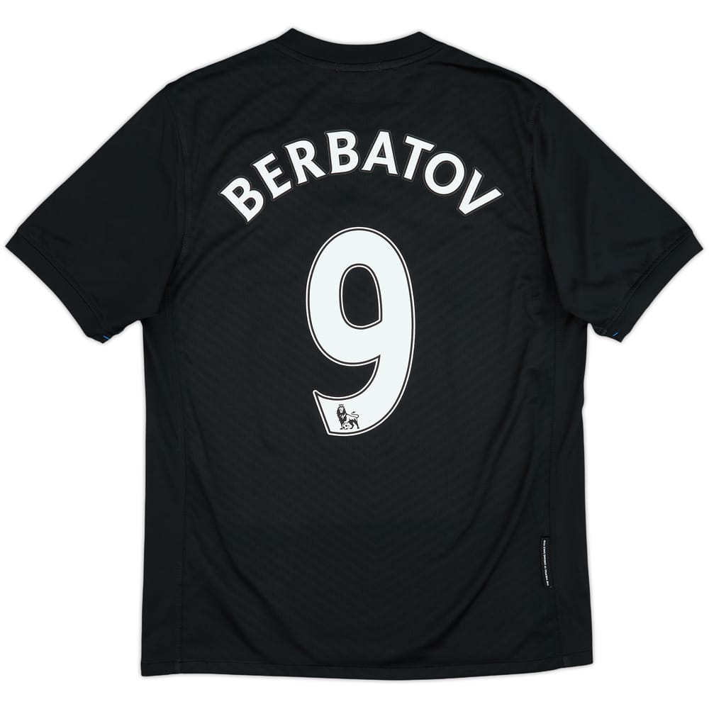 Camiseta de visitante del Manchester United 2009-10 Berbatov #9 - 6/10 - (S)