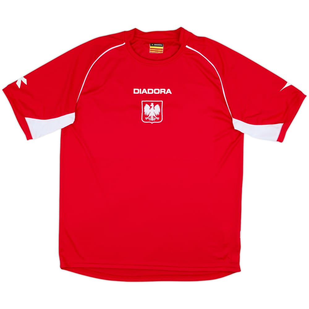 2007-08 Diadora Template Shirt (Poland) - 8/10 - (M)