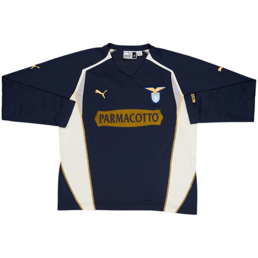Camiseta Puma de entrenamiento de manga larga del Lazio 2004-05 - 6/10 - (M)