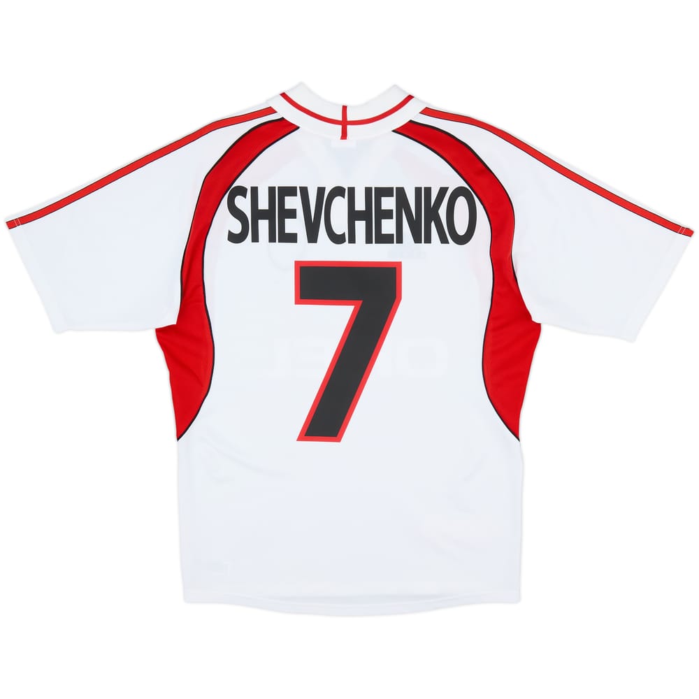 2000-02 AC Milan Away Shirt Shevchenko #7 - 8/10 - (S)