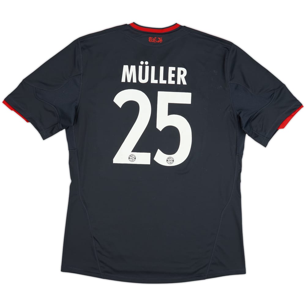 2010-11 Bayern Munich Third Shirt Muller #25 - 6/10 - (L)