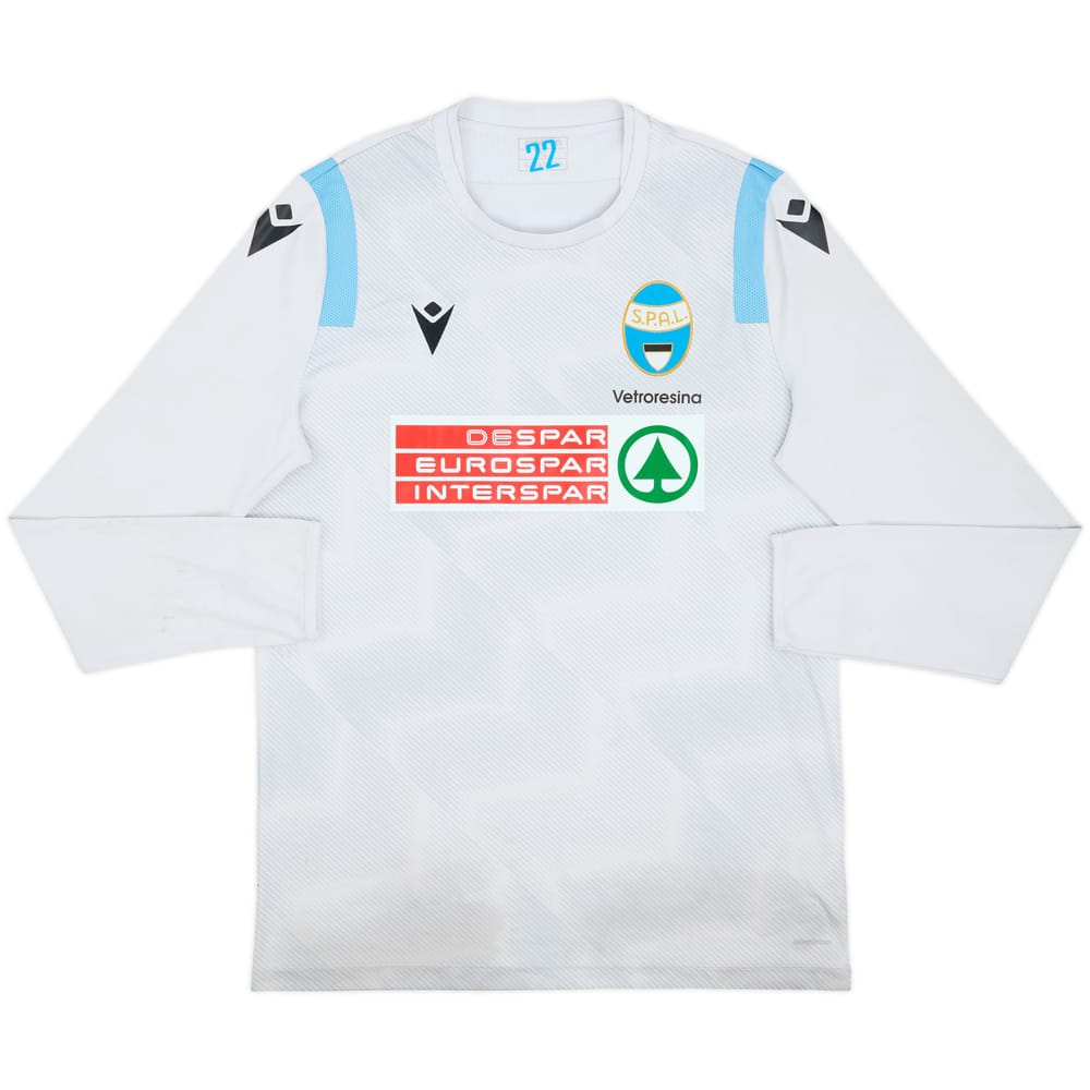 2020-21 SPAL Macron Player Issue Training Shirt #22 - 5/10 - (XL)
