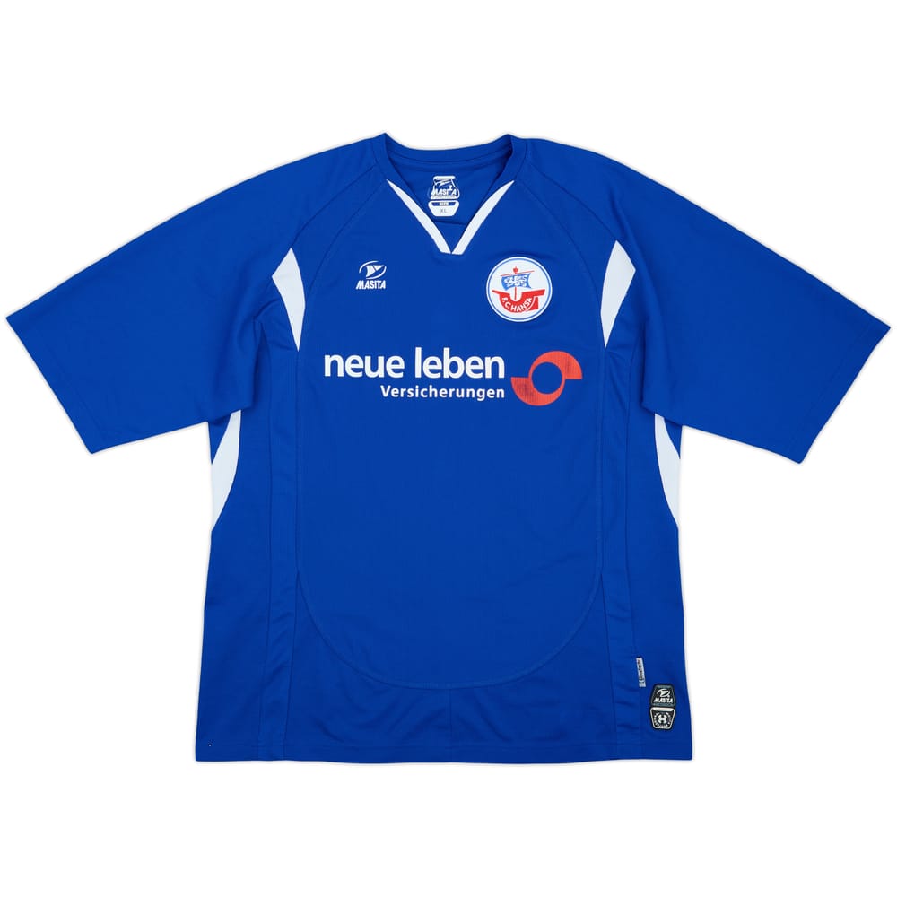 2006-07 Hansa Rostock Home Shirt - 8/10 - (XL)