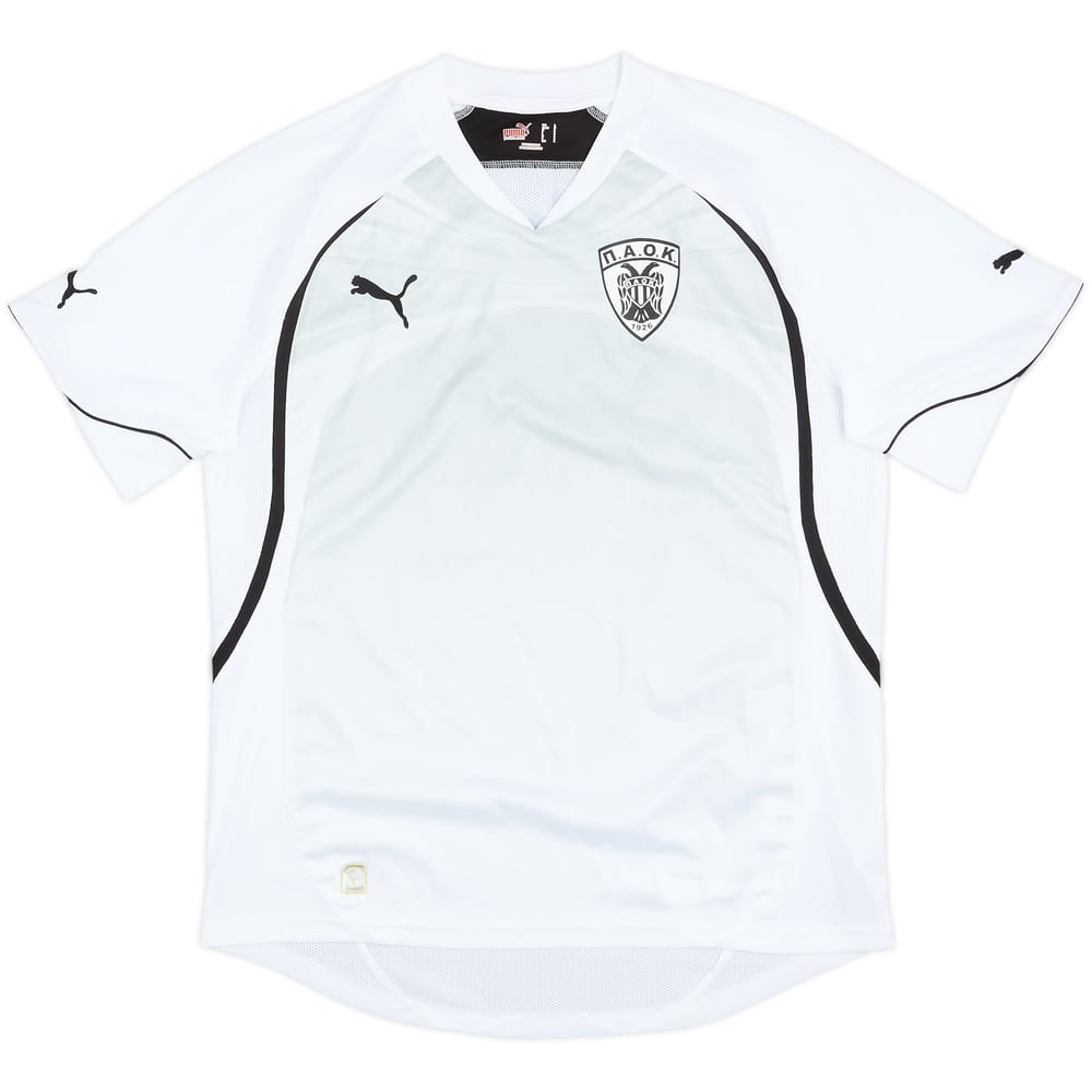 2010-11 PAOK Puma Training Shirt - 8/10 - (L)