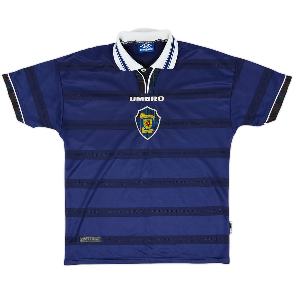 1998-00 Scotland Home Shirt - 8/10 - (L)