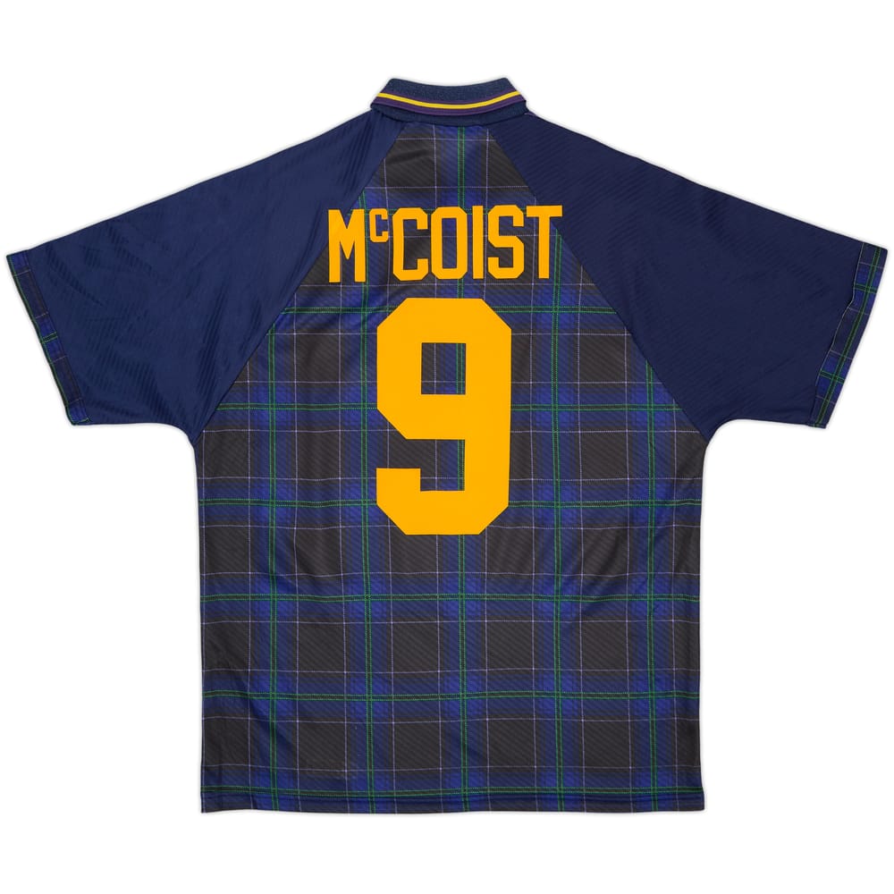 1994-96 Scotland Home Shirt McCoist #9 - 9/10 - (L)