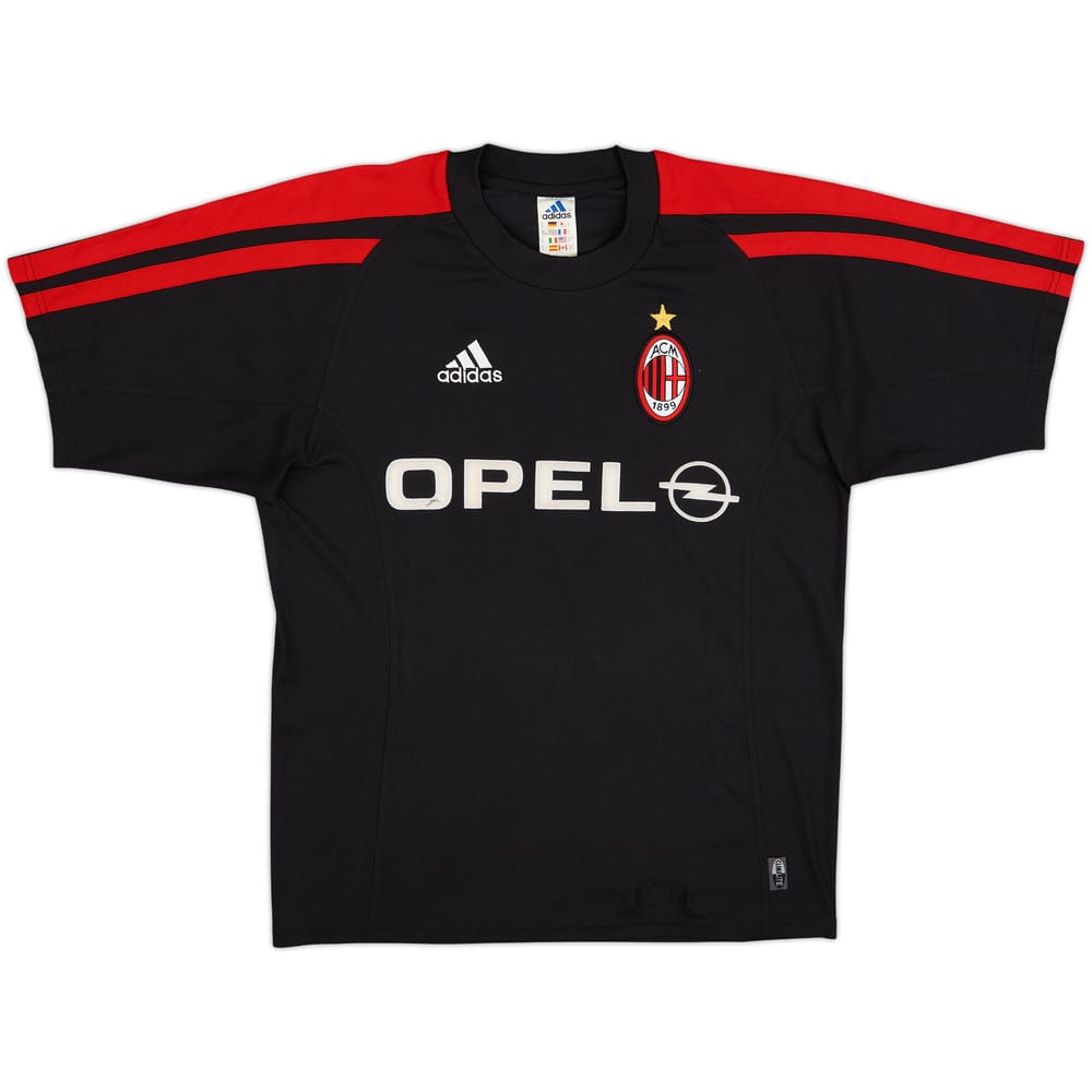 2001-02 AC Milan adidas Training Shirt - 8/10 - (S)