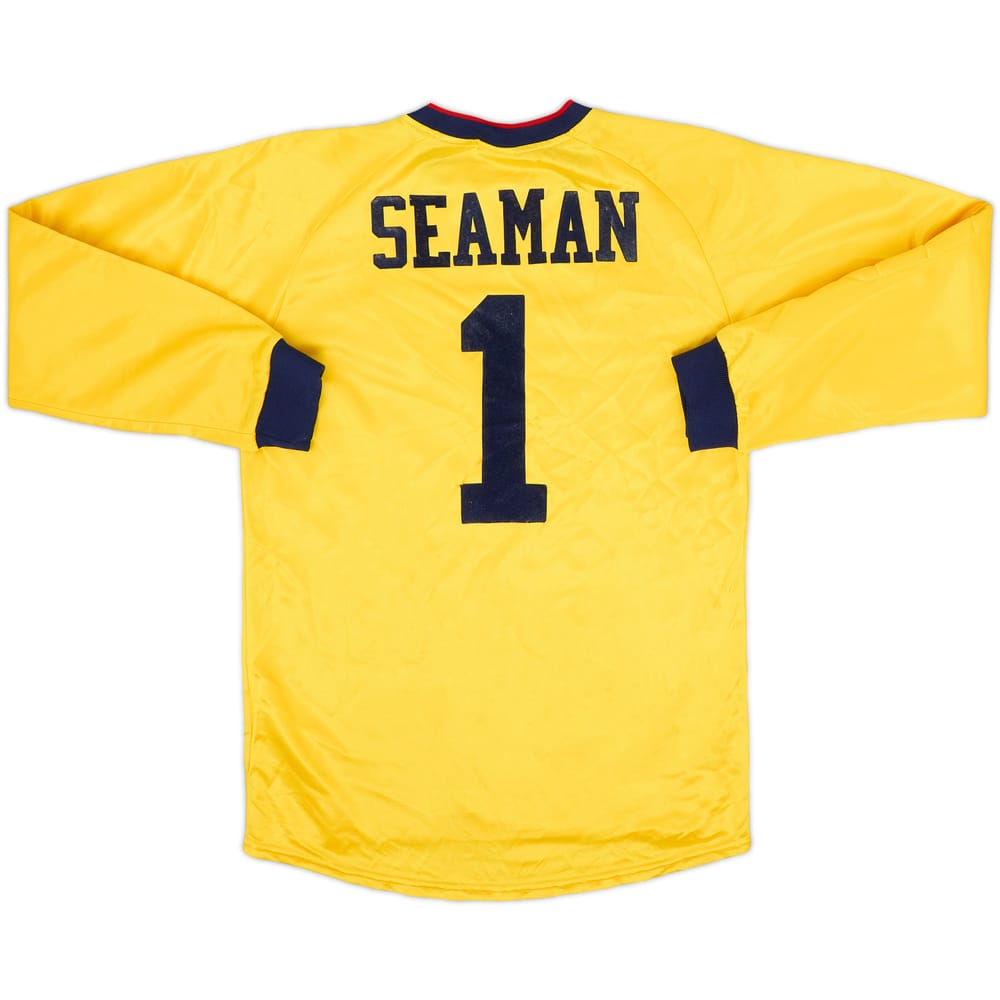 1997-98 Arsenal GK Shirt Seaman #1 - 8/10 - (L.Boys)