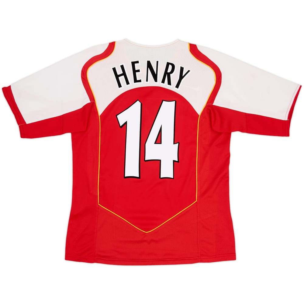 2004-05 Arsenal Home Shirt Henry #14 - 8/10 - (M)