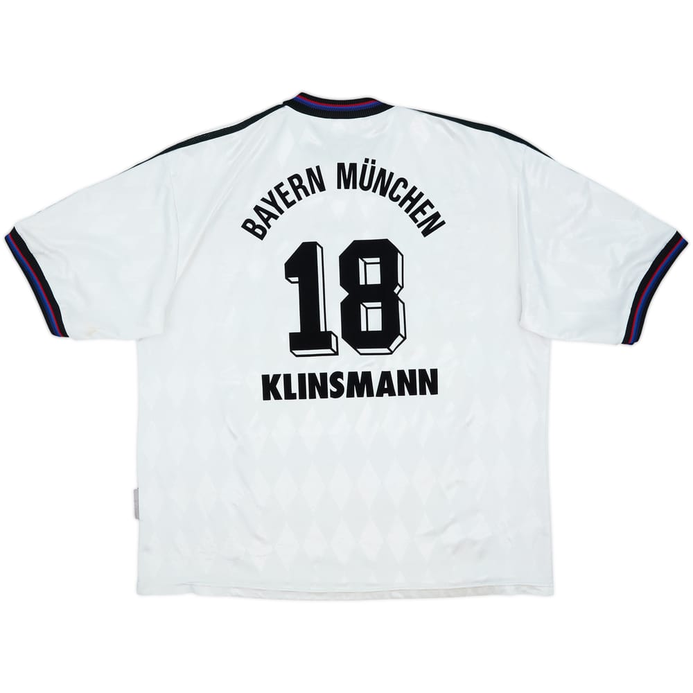 1996-98 Bayern Munich Away Shirt Klinsmann #18 - 5/10 - (XXL)