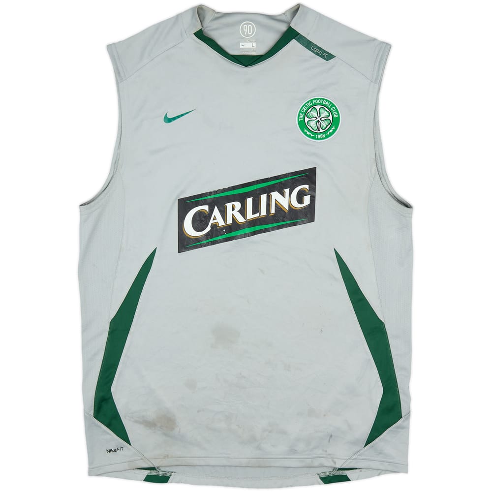 2007-08 Celtic Nike Chaleco de entrenamiento - 5/10 - (L)