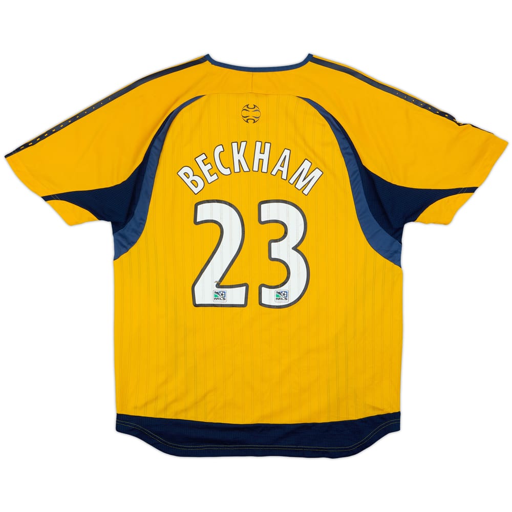 2007-08 LA Galaxy adidas Formotion Training Shirt Beckham #23 - 6/10 - (L)