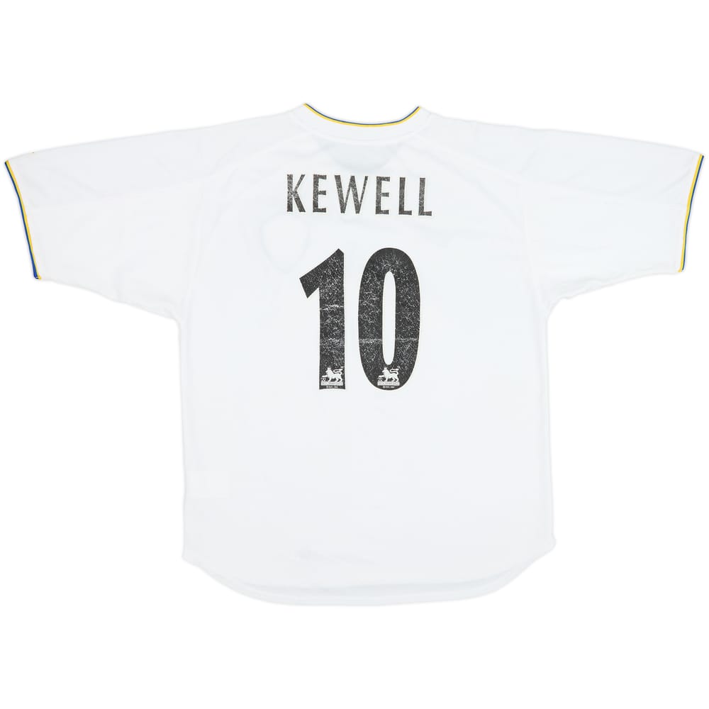 2000-02 Leeds United Home Shirt Kewell #10 - 6/10 - (M)