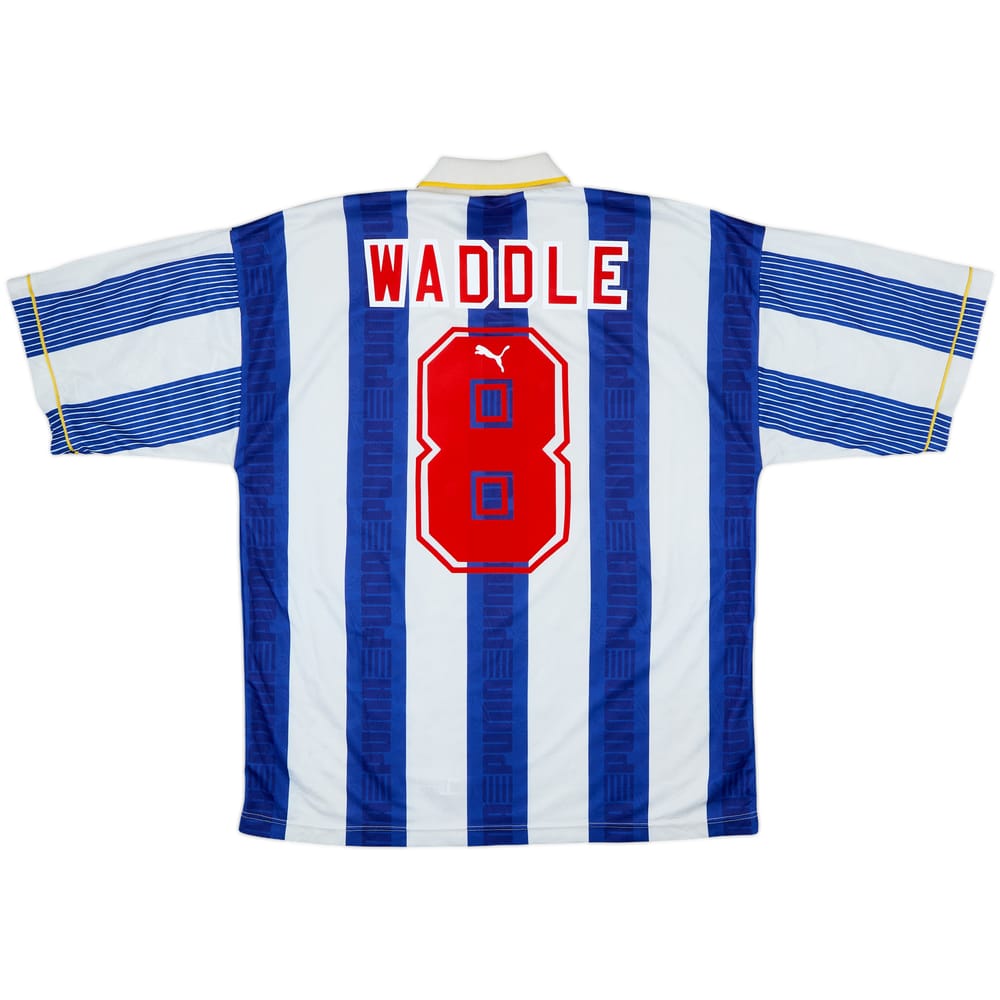 1993-95 Sheffield Wednesday Home Shirt Waddle #8 - 7/10 - (XL)