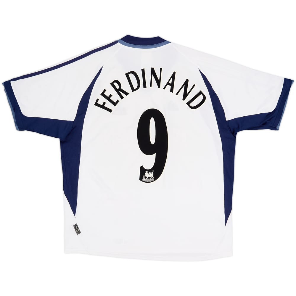 2001-02 Tottenham Home Shirt Ferdinand #9 - 7/10 - (L)