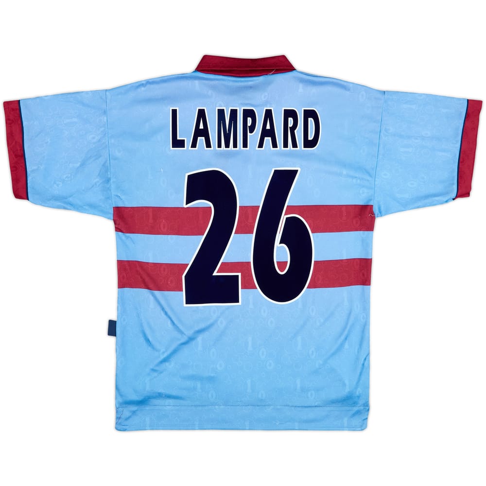 1995-97 West Ham Centenary Away Shirt Lampard #26 - 8/10 - (S)