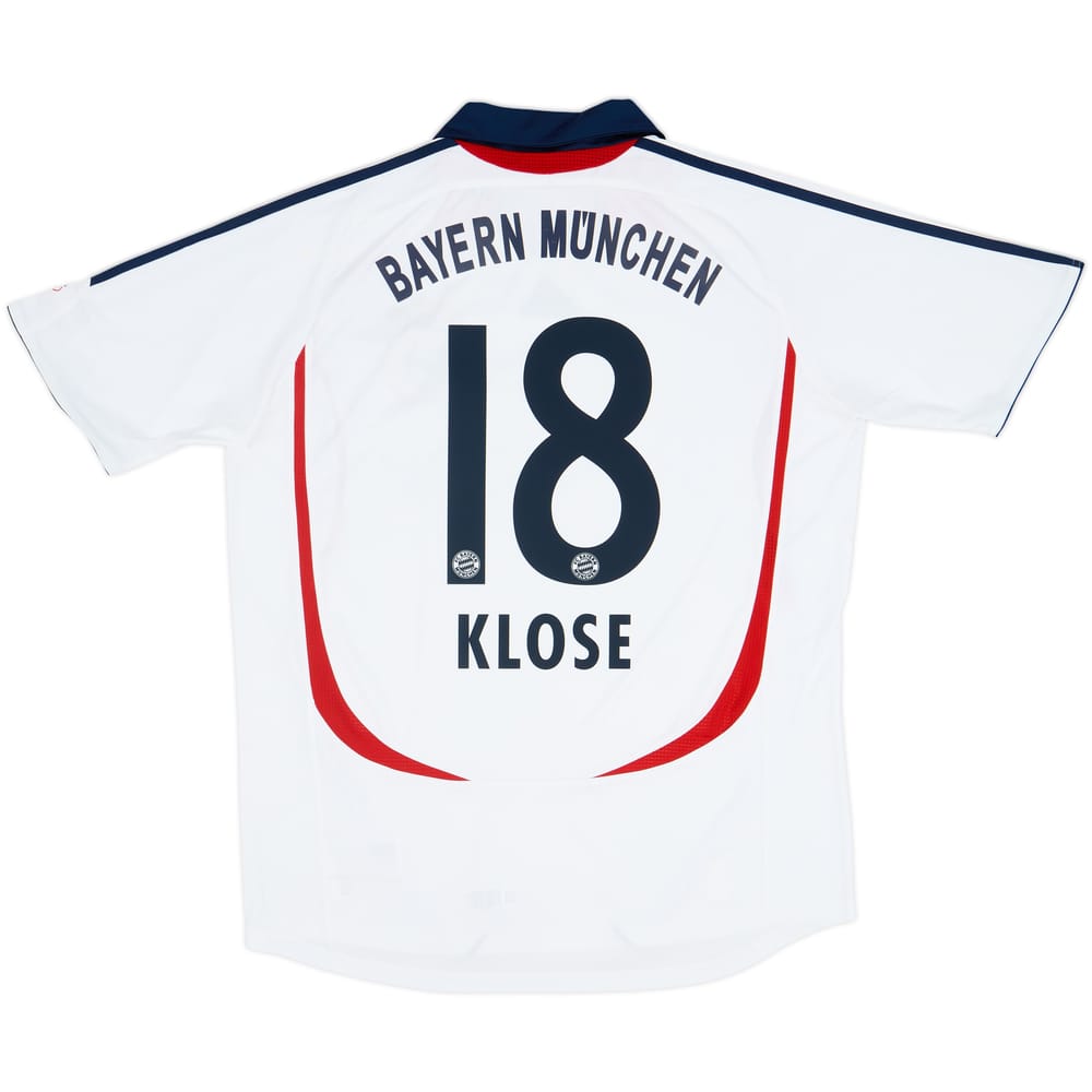 2006-07 Bayern Munich Camiseta visitante Klose #18 - 8/10 - (L)